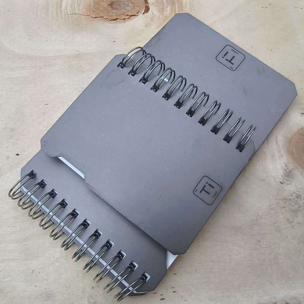 EDC Titanium Alloy Notepad Por - Camp Cutting Board ulasan dan harga