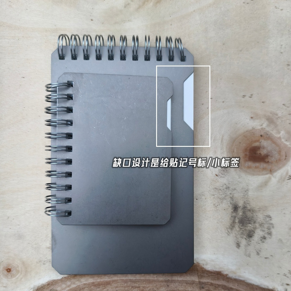 EDC Titanium Alloy Notepad Por - Camp Cutting Board ulasan dan harga