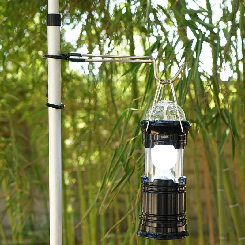 Portable Stainless Steel Light - Camping Cooking Hanger ulasan dan harga