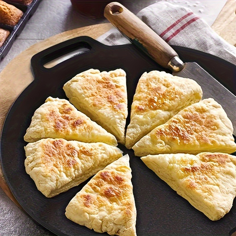 1pcs Cast Iron Outdoor Grill P - Camping Cooking Pan ulasan dan harga