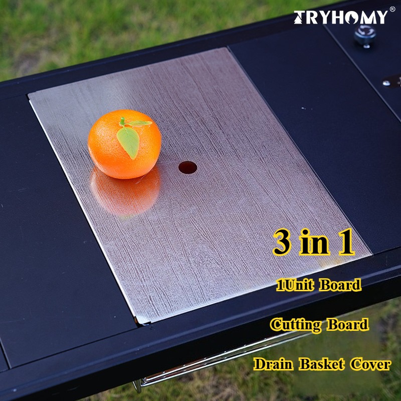 One Unit Drain Basket Cover 3  - Camp Cutting Board ulasan dan harga