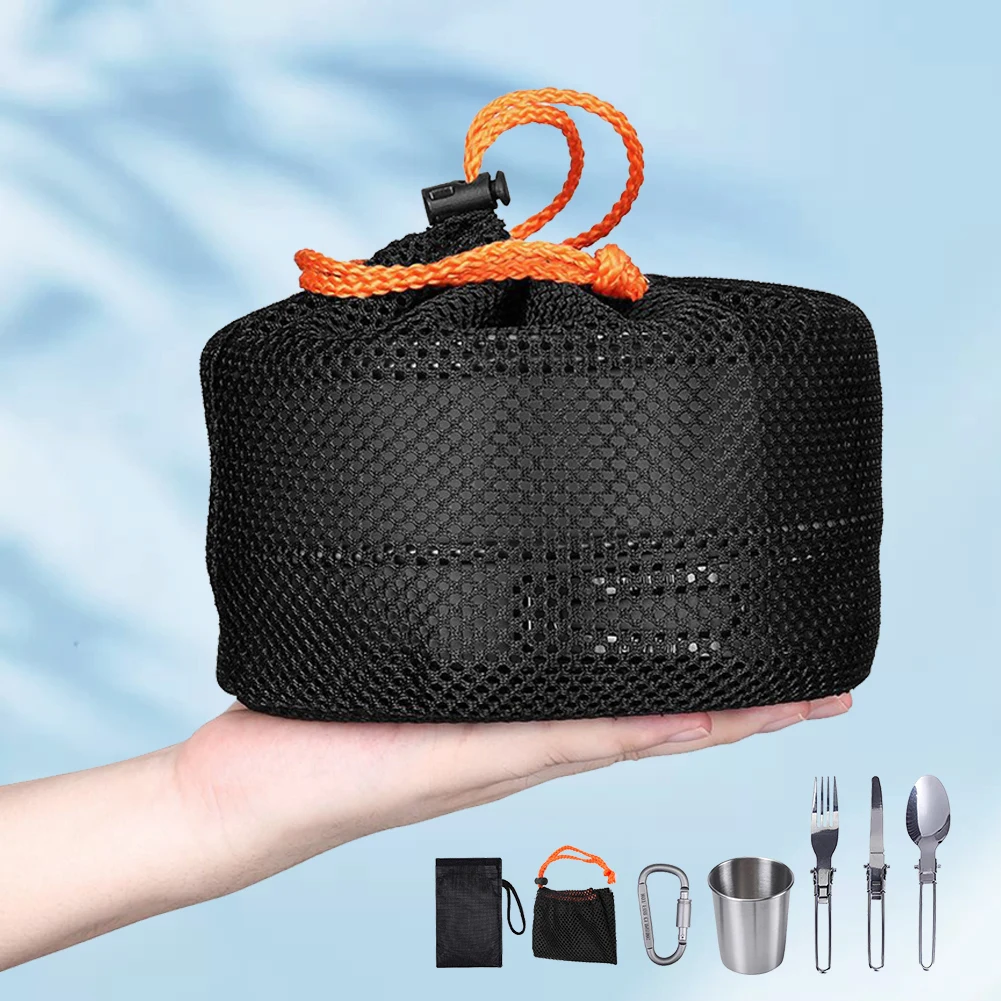 Camping Cookware Kit Kettle Po - Camping Cooking Set Lightweight ulasan dan harga