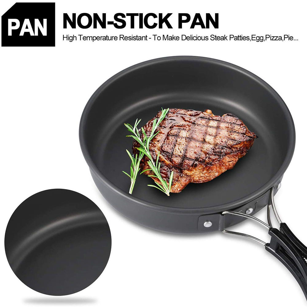 Outdoor Camping Cookware Set M - Camping Cooking Accessories ulasan dan harga