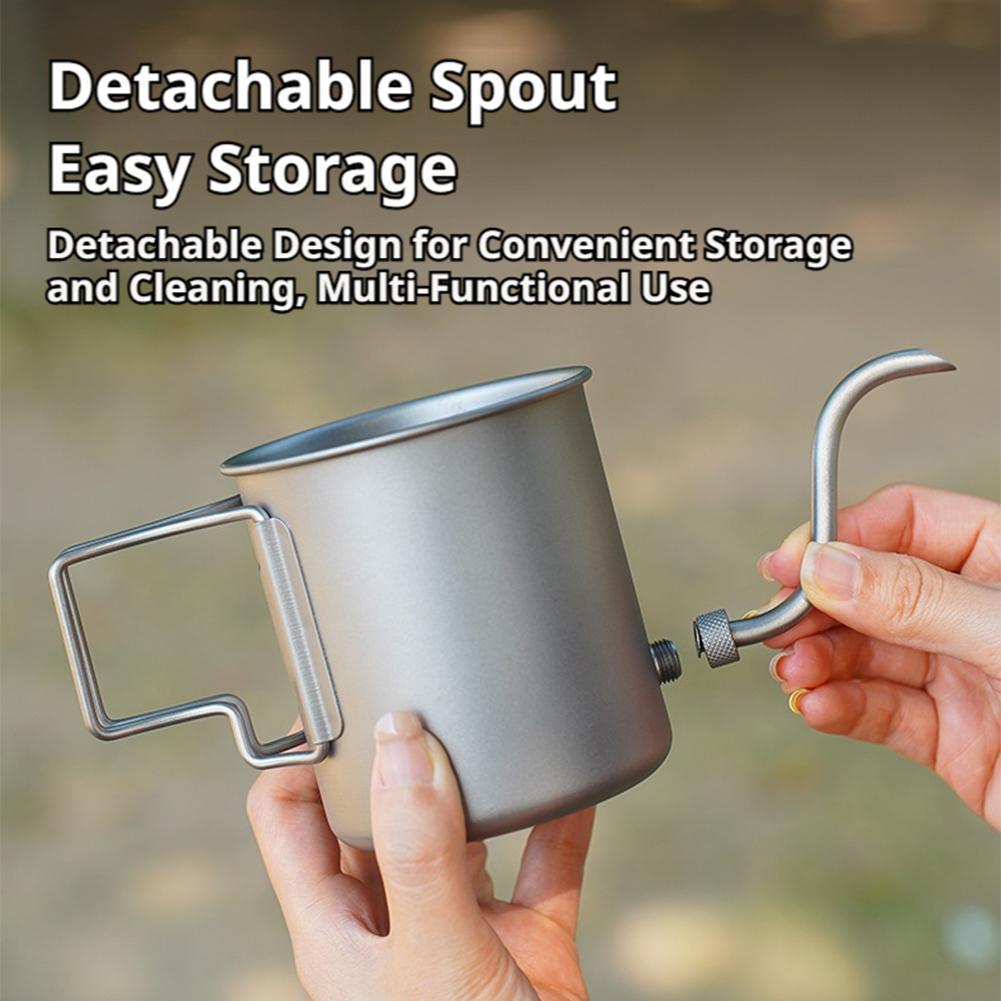 420ml Pure Titanium Camping Co - Camping Cooking Set Lightweight ulasan dan harga