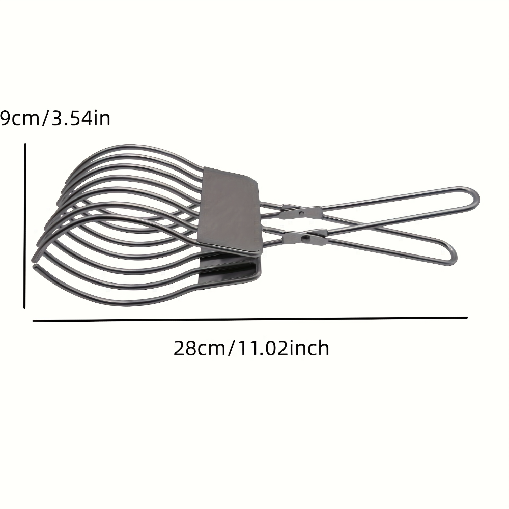 1Pc Stainless Steel BBQ Meat T - Camping Cooking Meat ulasan dan harga