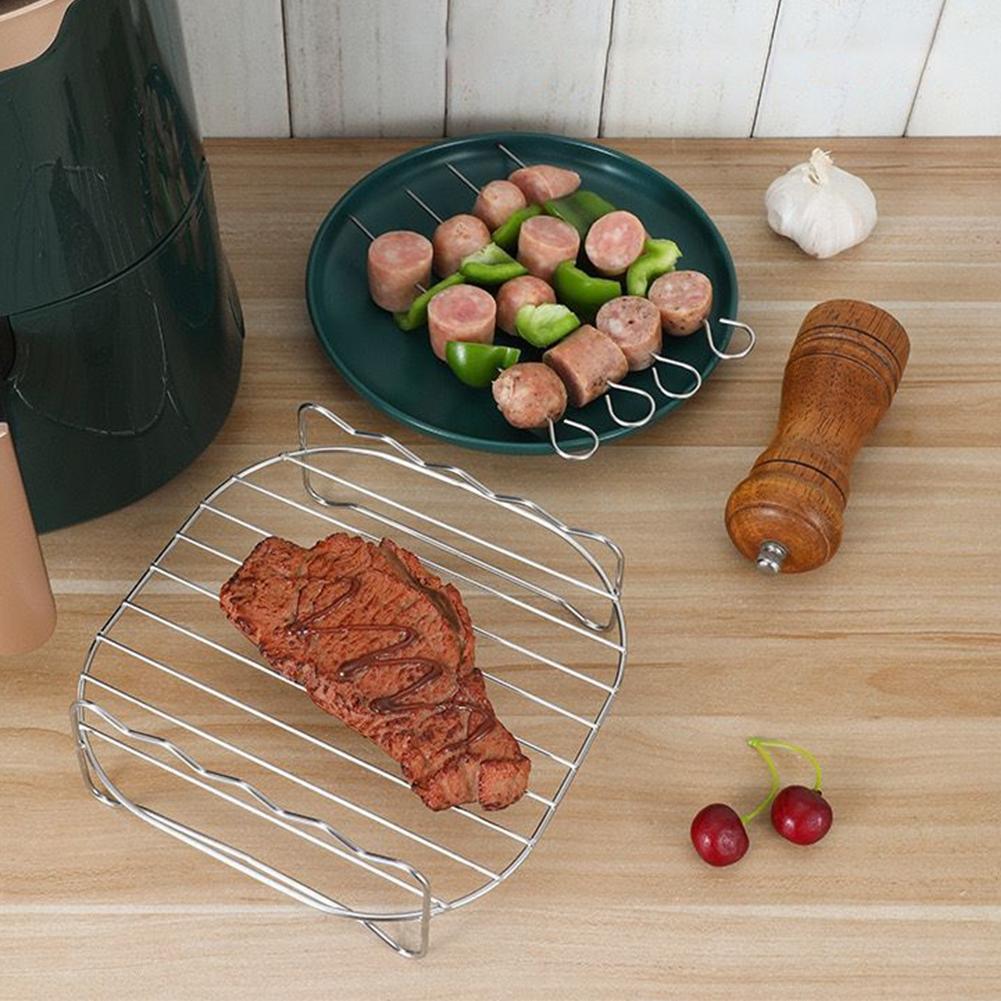 Air Fryer Rack for Air Fryer O - Camping Cooking Meat ulasan dan harga