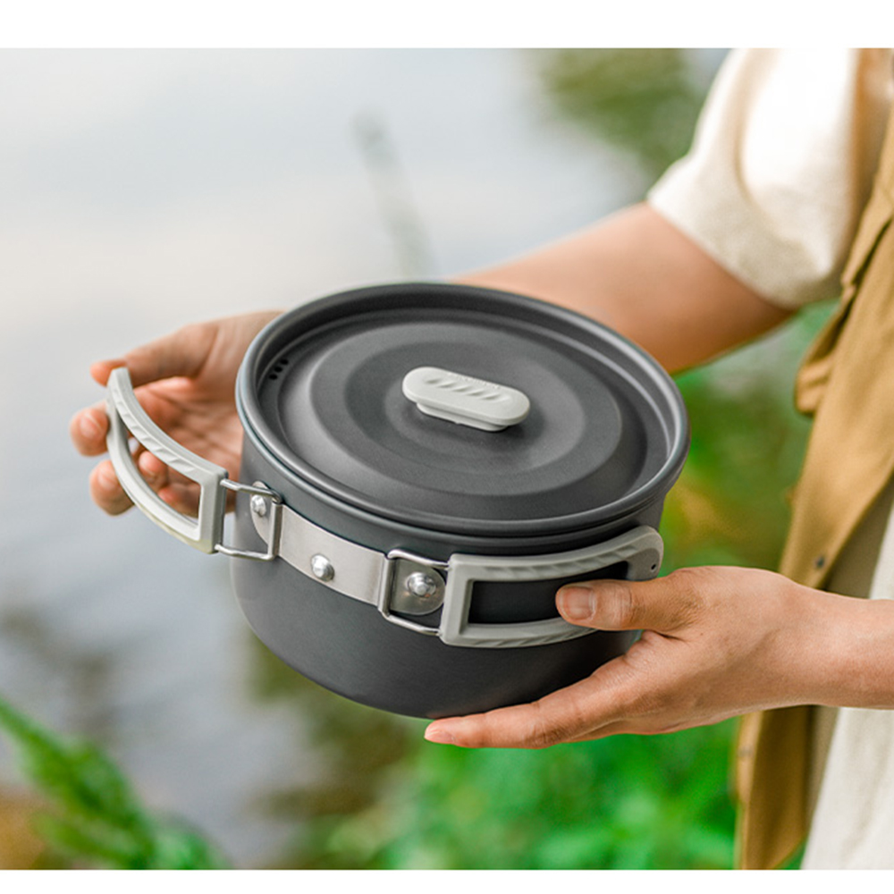 Naturehike Outdoor Pot Set,Cam - Camping Cooking Pan ulasan dan harga