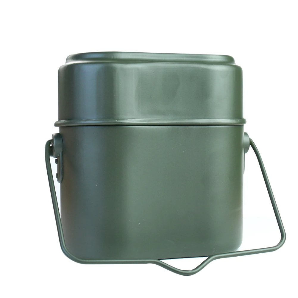 Portable Alloy Pot and Bowl Lu - Camping Cooking Set Lightweight ulasan dan harga